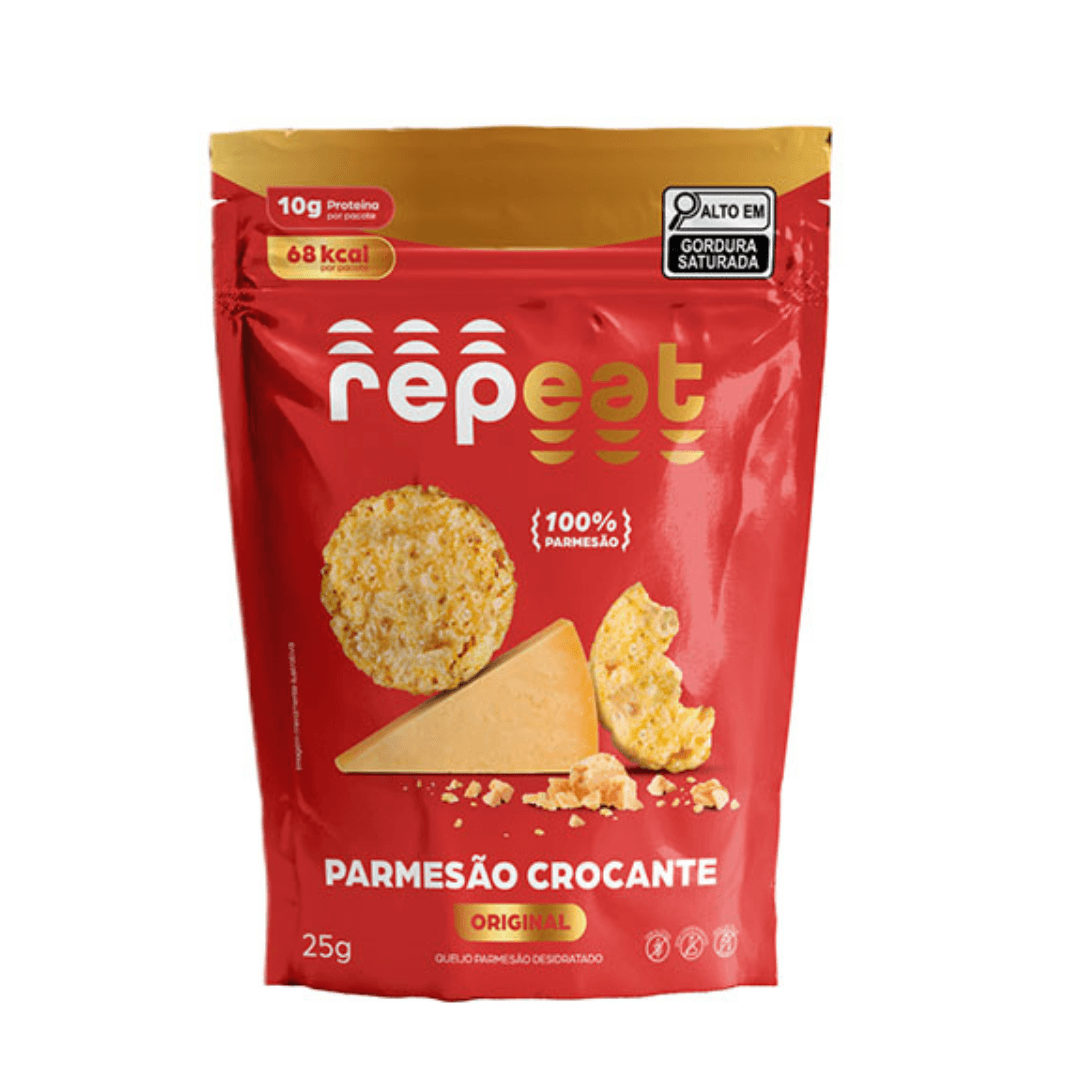 Parmesão Crocante Original 25g - Repeat