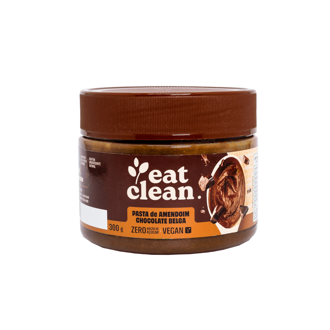 Pasta de Amendoim com Chocolate Belga 300g - Eat Clean