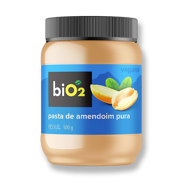 Pasta de Amendoim Pura 900g - biO2