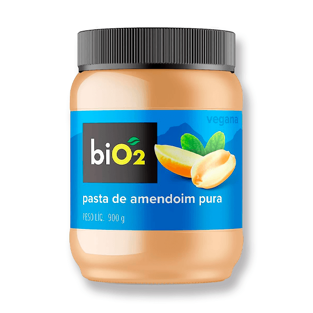 Pasta de Amendoim Pura 900g - biO2