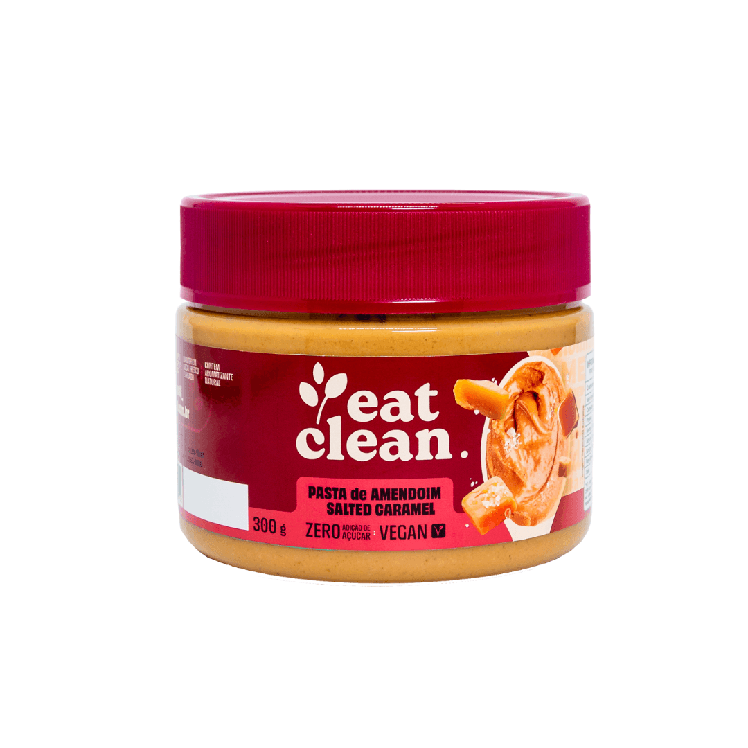 Pasta de Amendoim Salted Caramel 300g - Eat Clean