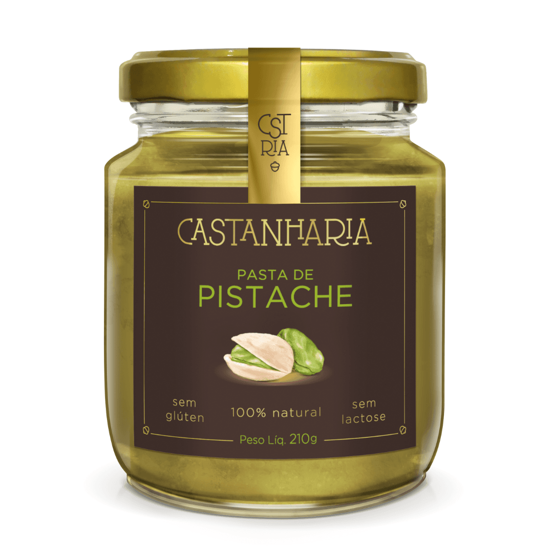 Pasta de Pistache 210g - Castanharia