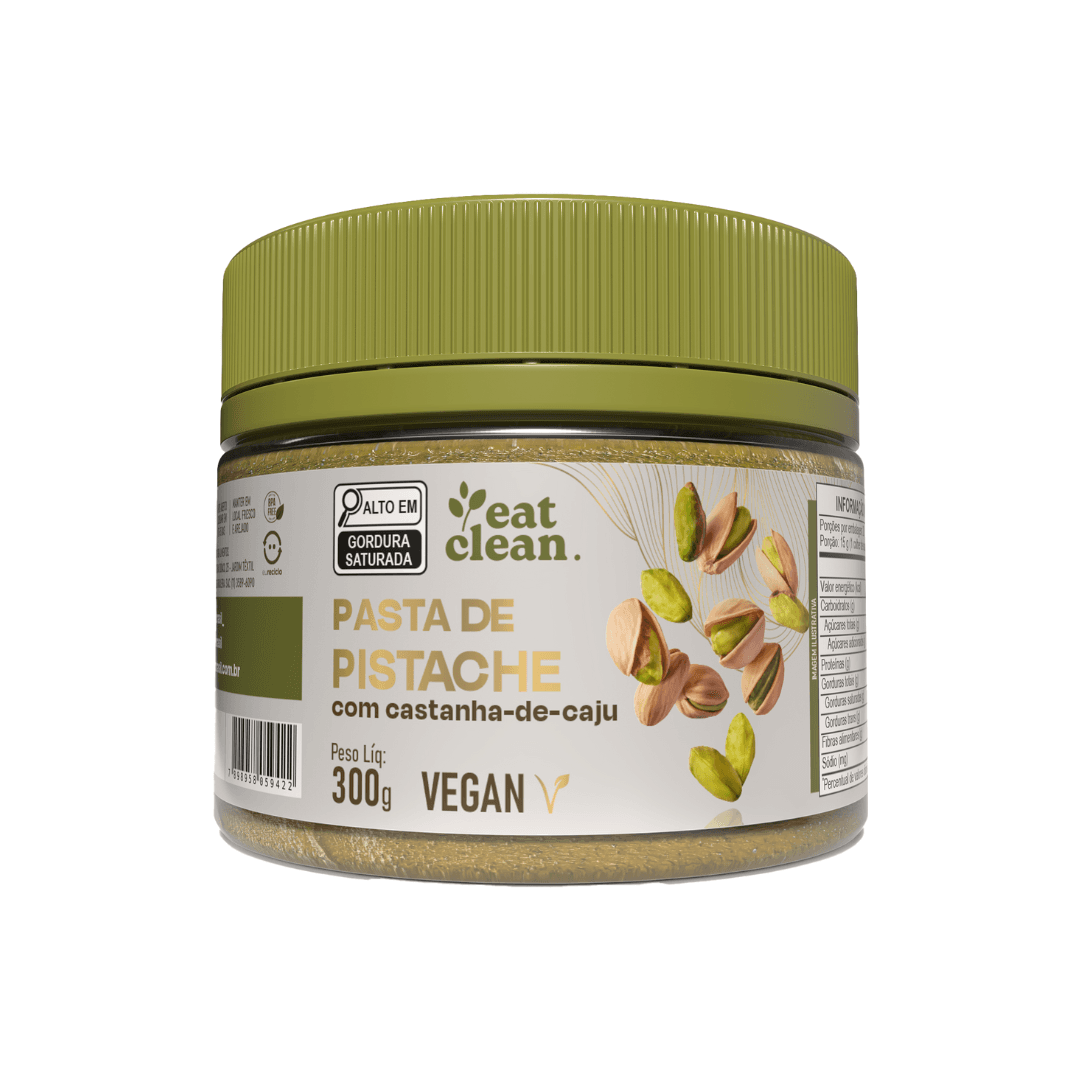 Pasta de Pistache com Castanha de Caju 300g - Eat Clean