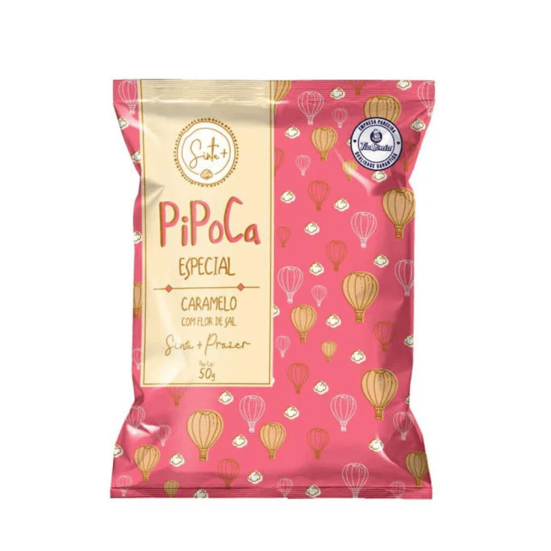 Pipoca Caramelo com Flor de Sal 50g - Sinta+