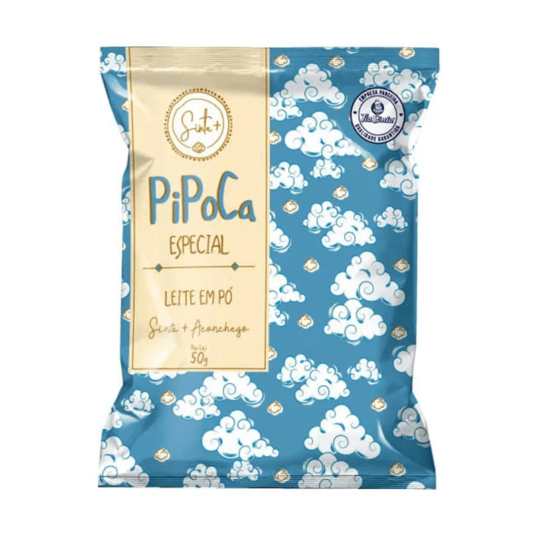 Pipoca Leite em Pó 50g - Sinta+