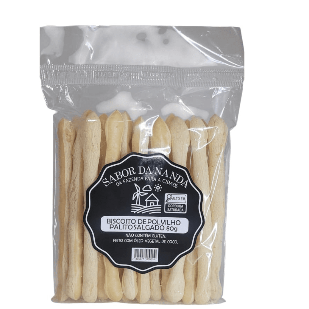 Polvilho Palito 80g - Sabor da Nanda