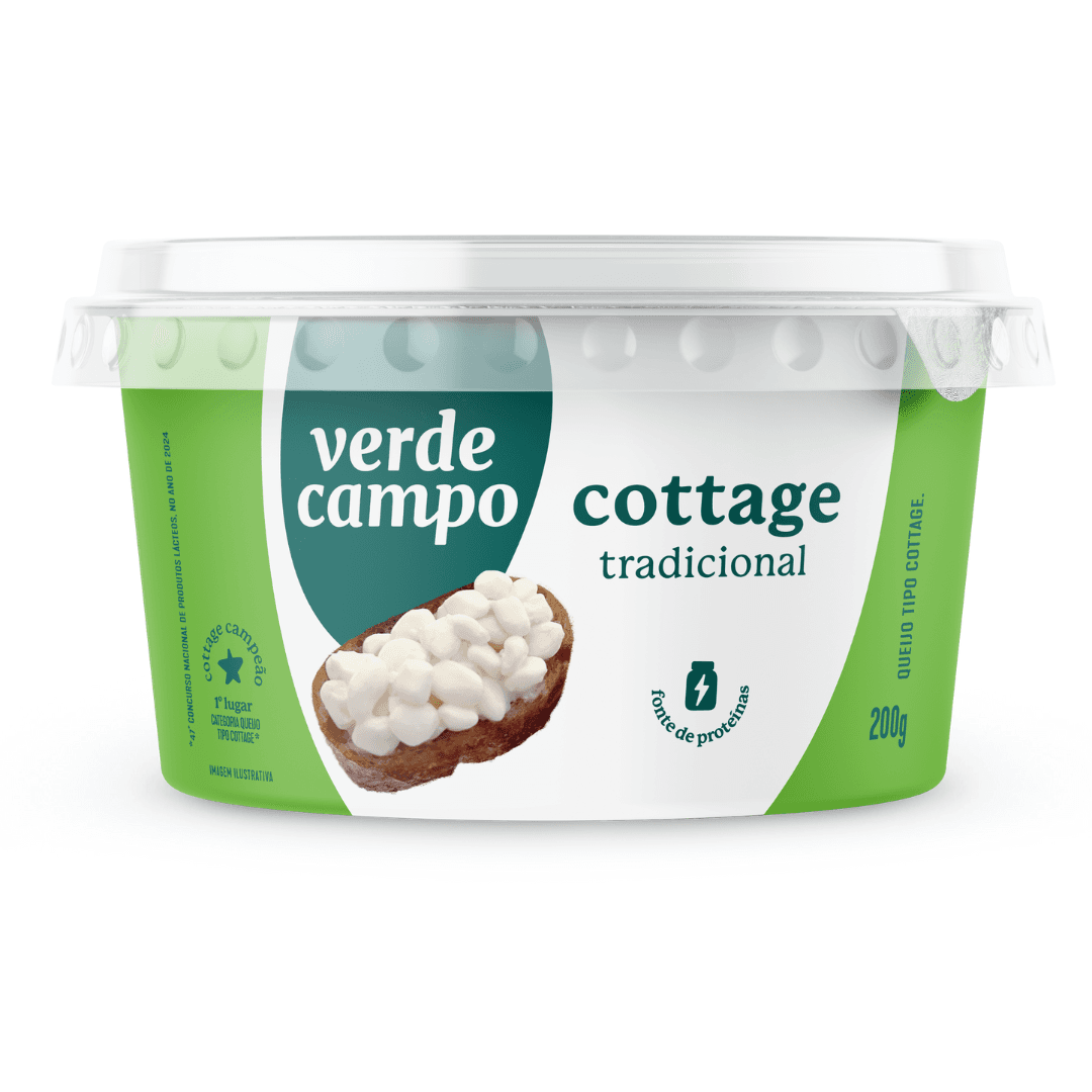 Queijo Cottage Tradicional 200g - Verde Campo