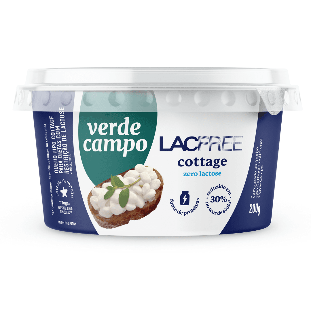 Queijo Cottage LacFree 200g - Verde Campo