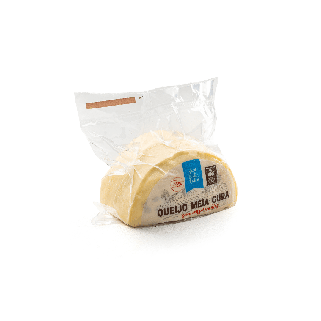 Queijo Meia Cura 450g - Nutrileite