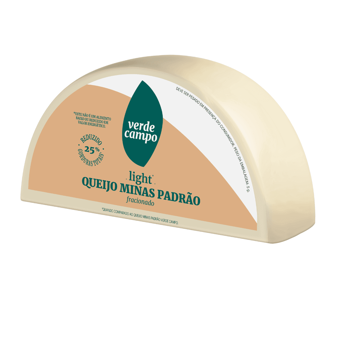 Queijo Minas Padrão Light 450g - Verde Campo