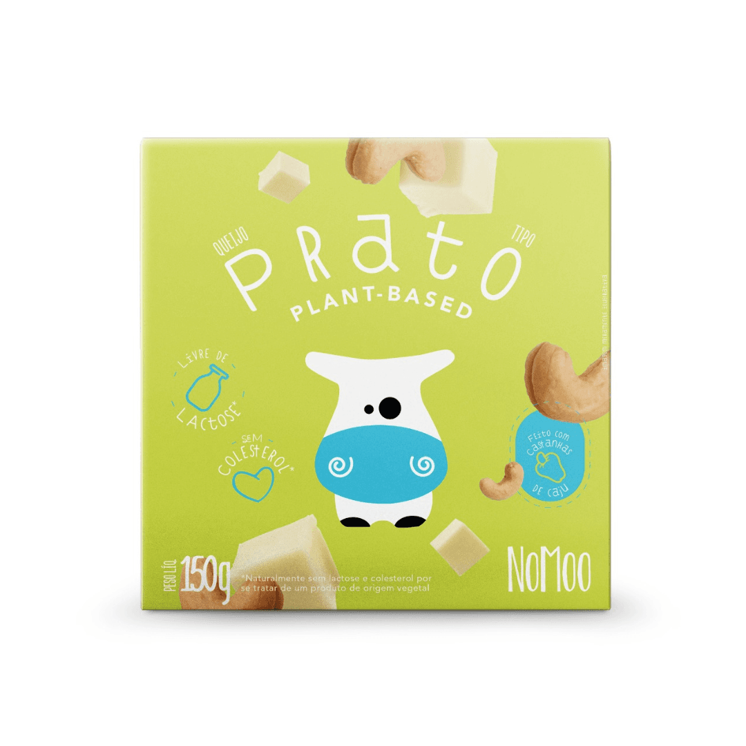 Queijo Tipo Prato Vegano 150g - NoMoo