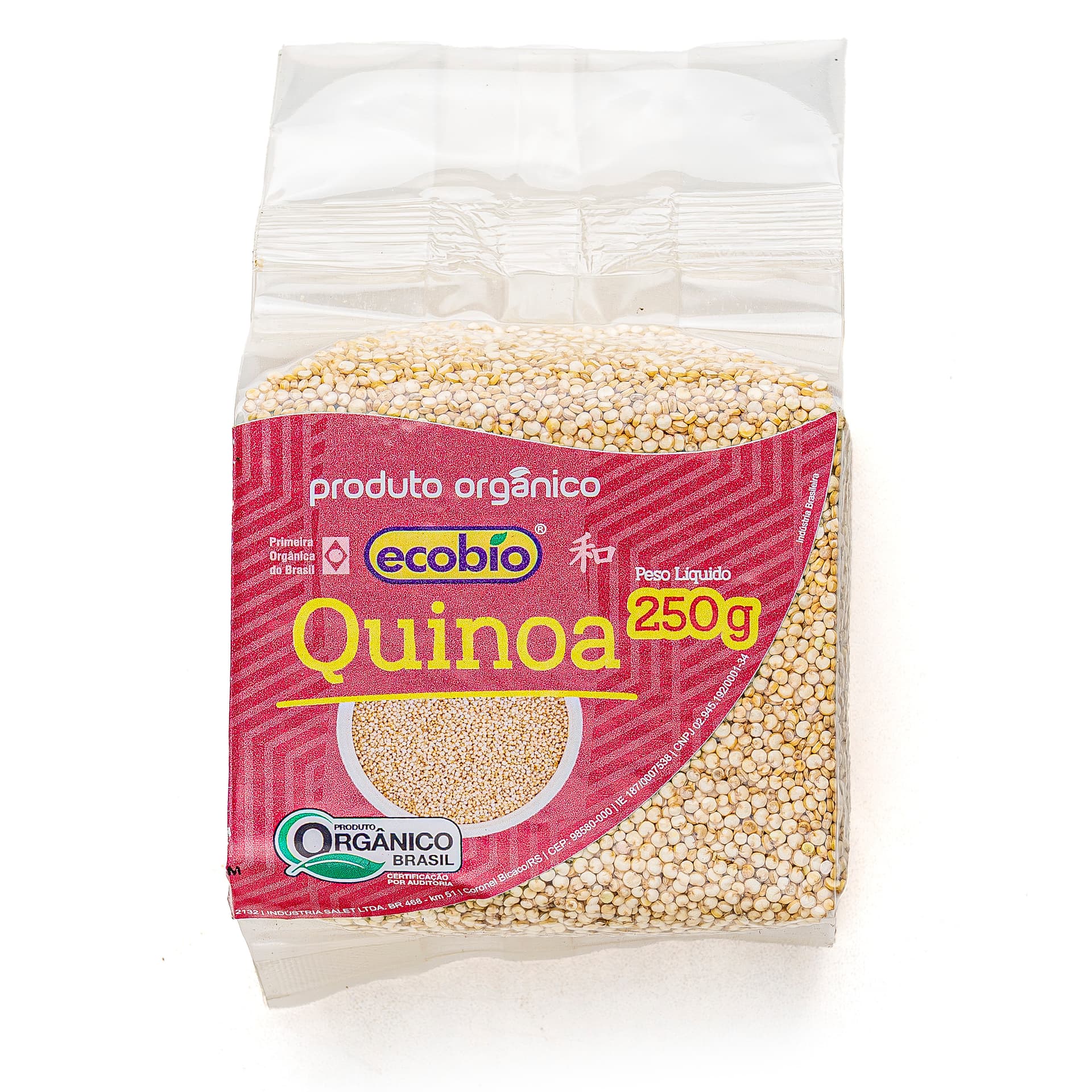 Quinoa em Grãos Orgânico 250g - Ecobio