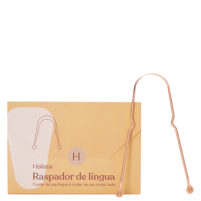 Raspador de Língua 100% Cobre - Holistix