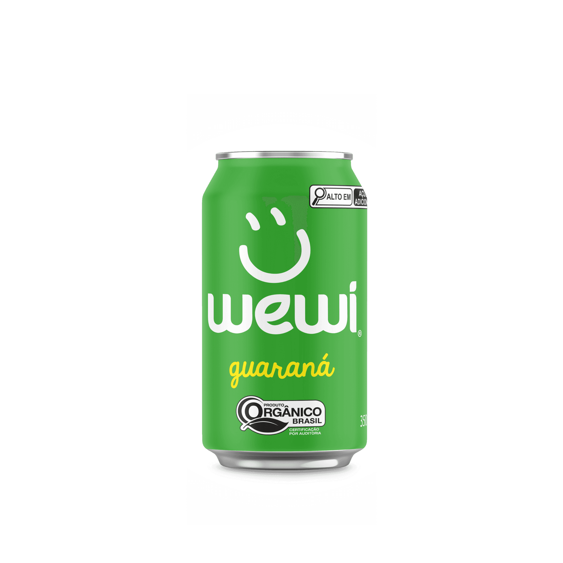 Refrigerante Guaraná Orgânico Lata 350ml - Wewi