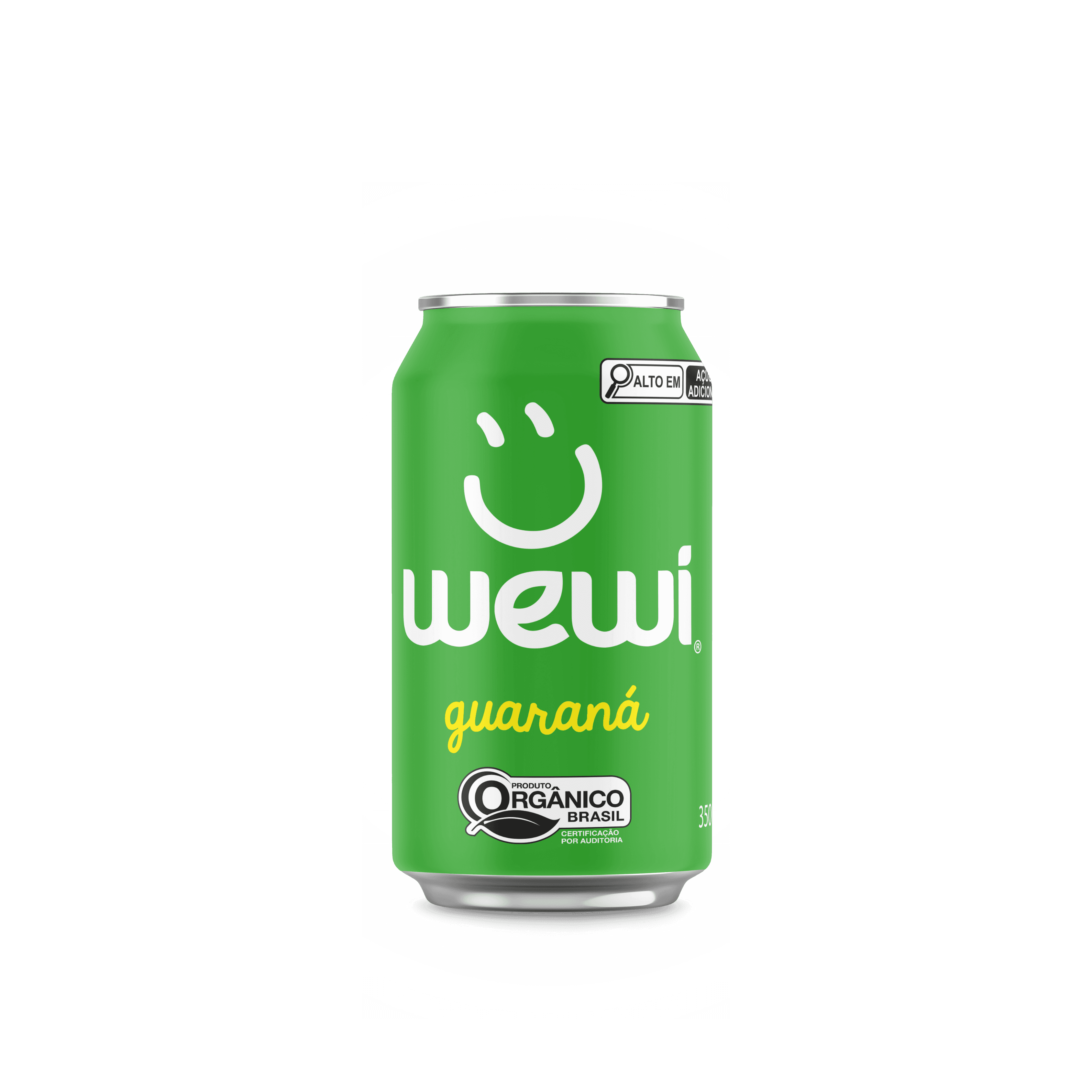 Refrigerante Guaraná Orgânico Lata 350ml - Wewi
