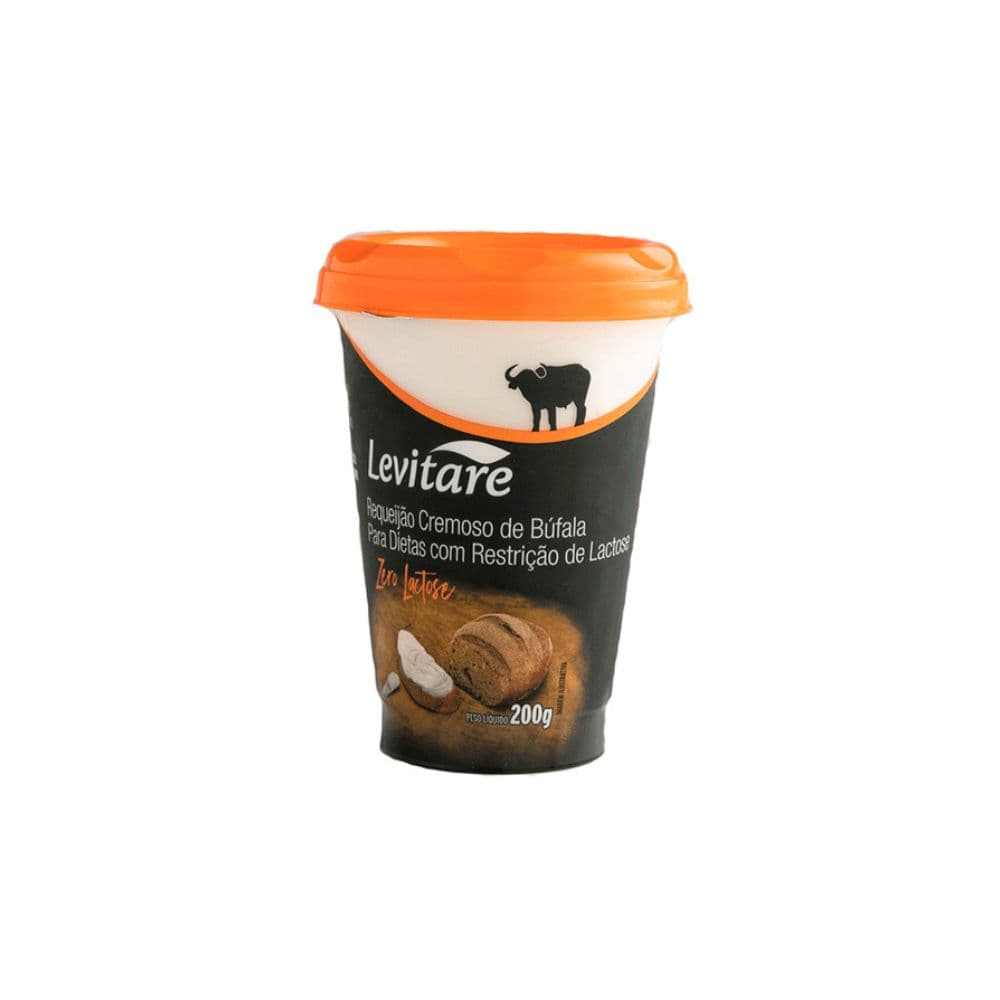 Requeijão de Búfala Zero Lactose 200g - Levitare