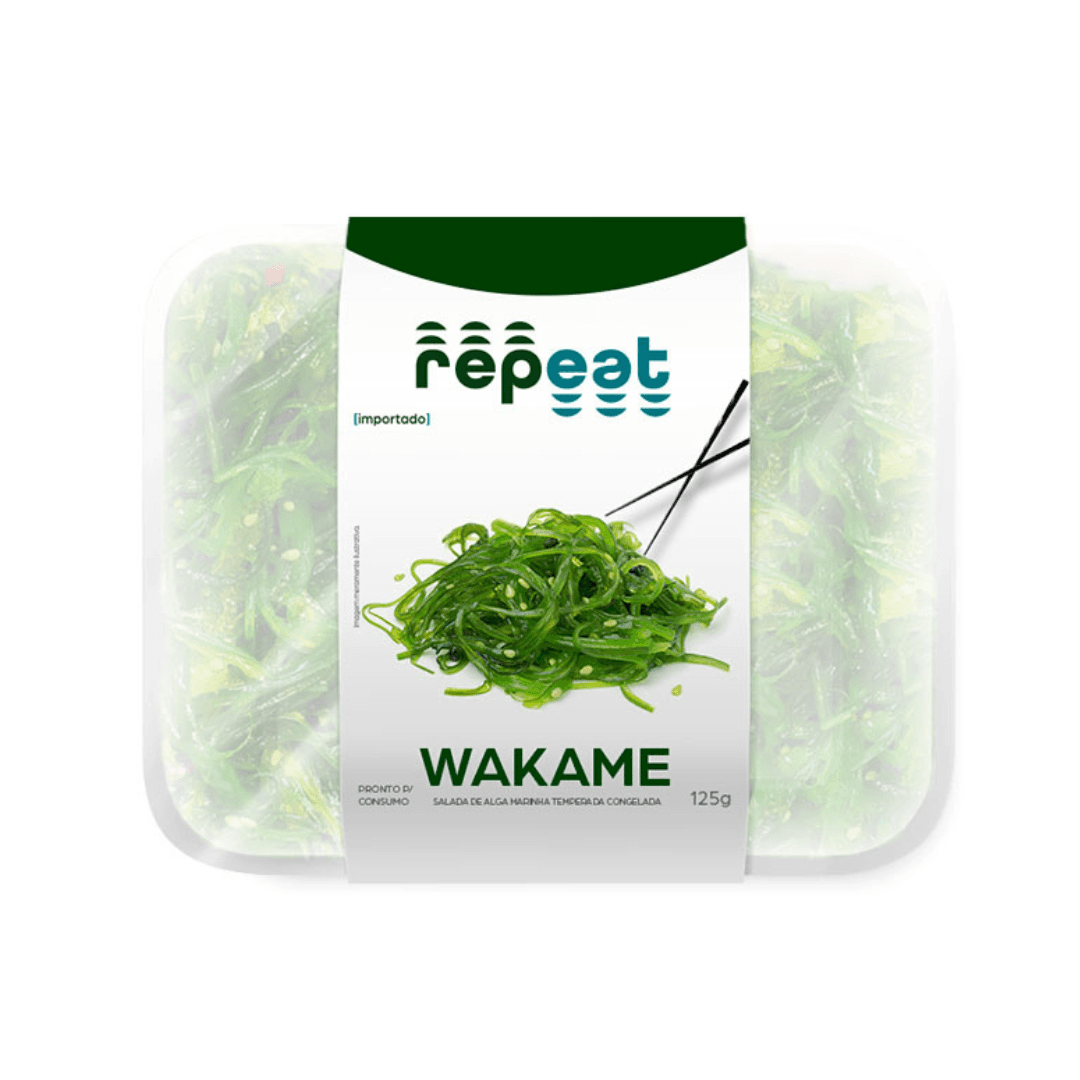 Salada de Alga Marinha Wakame 125g - Repeat