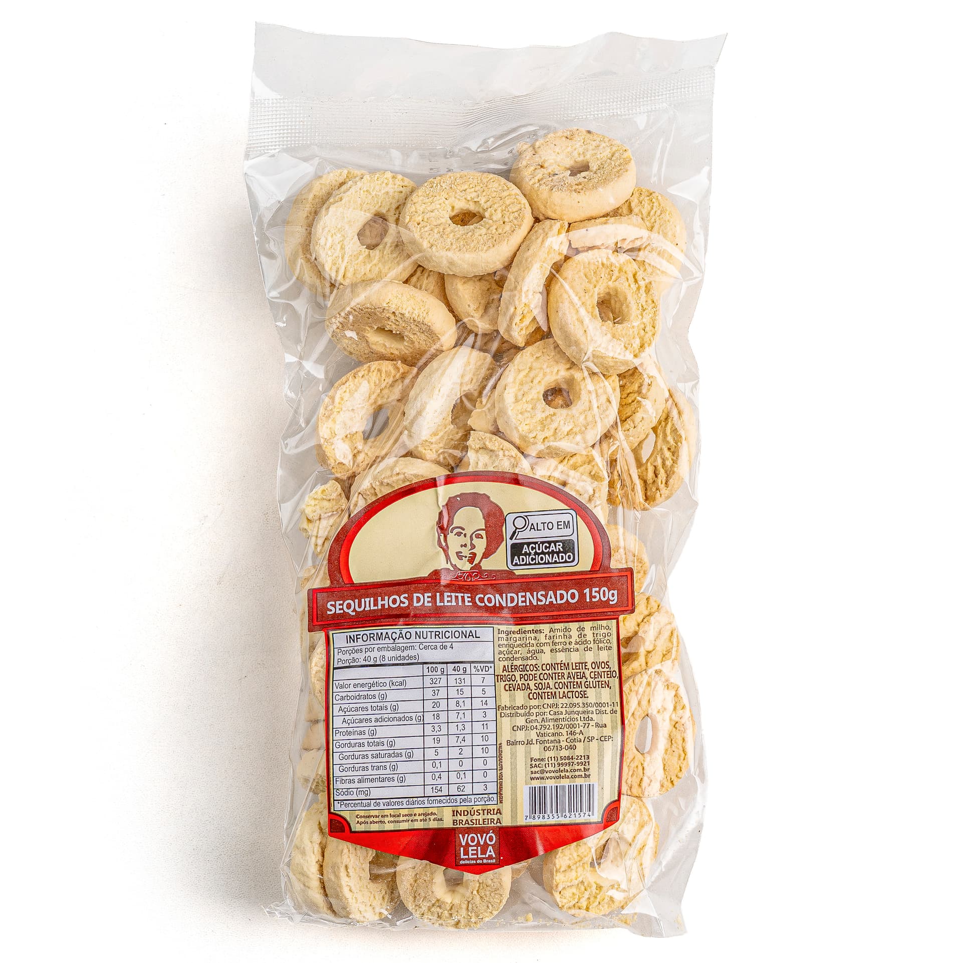 Sequilhos Leite Condensado 150g - Vovó Lela
