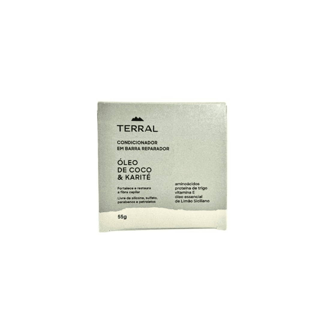 Shampoo de Óleo de Coco e Karité 70g - Terral