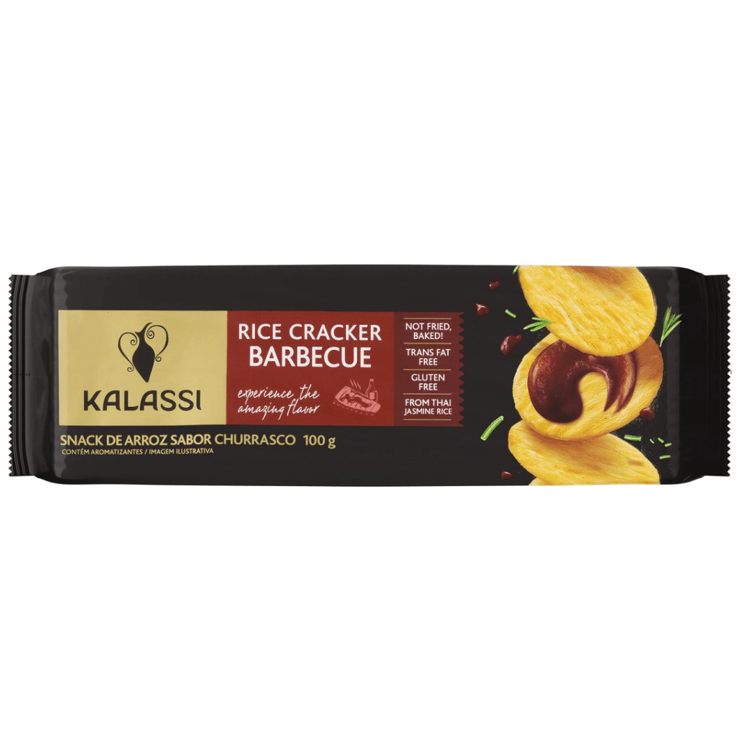 Snack de Arroz Barbecue 100g - Kalassi