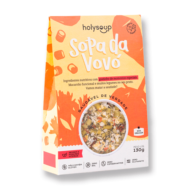 Sopa da Vovó 130g - Holysoup