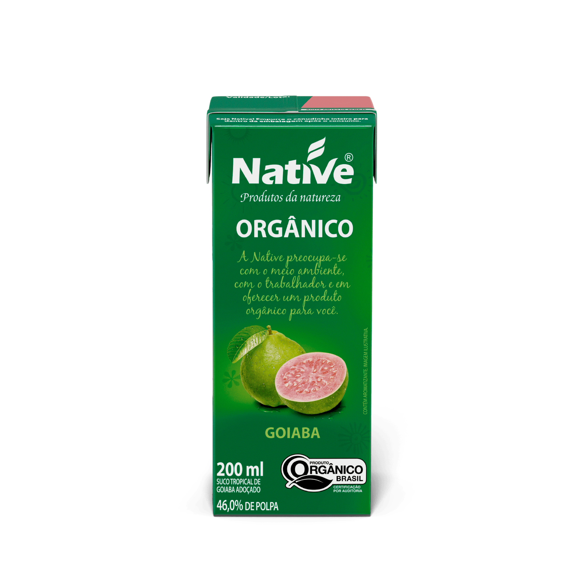 Suco de Goiaba Orgânico 200ml - Native