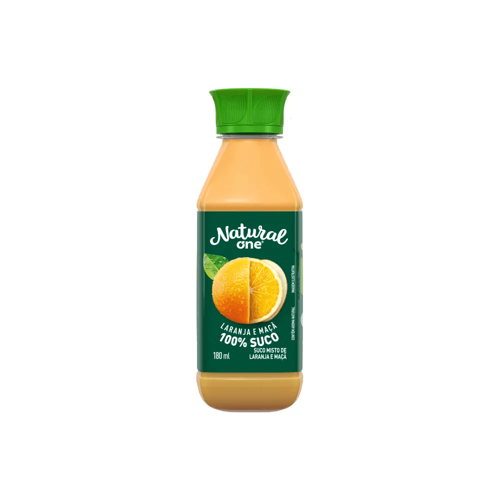 Suco de Laranja e Maçã 180ml - Natural One