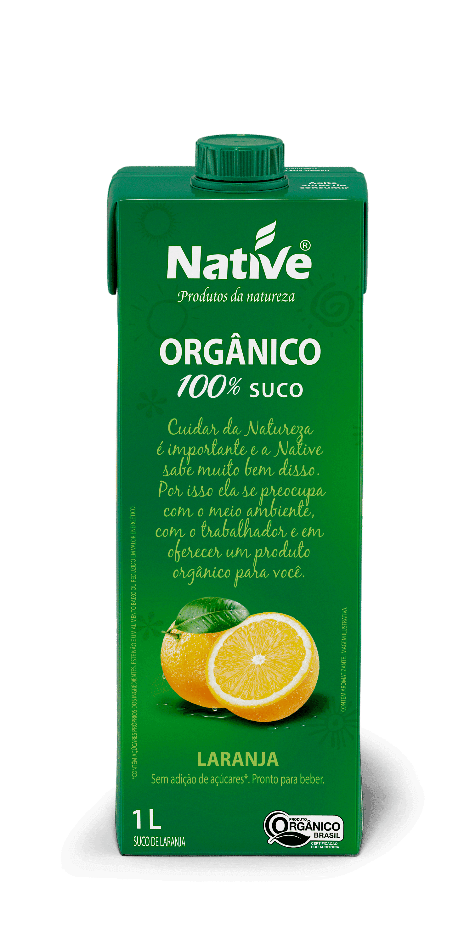 Suco de Laranja Orgânico 1L - Native