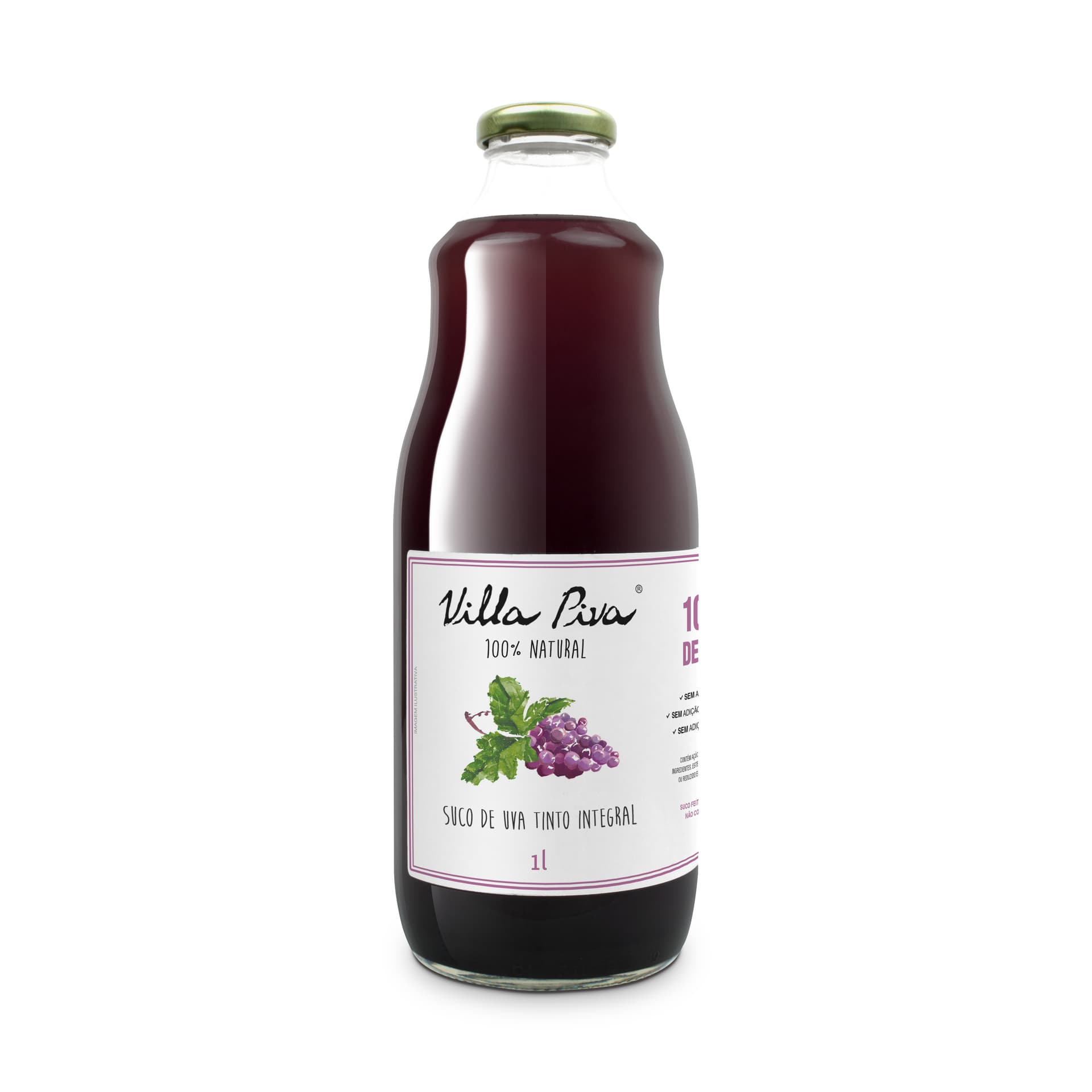 Suco de Uva Integral 1L - Villa Piva