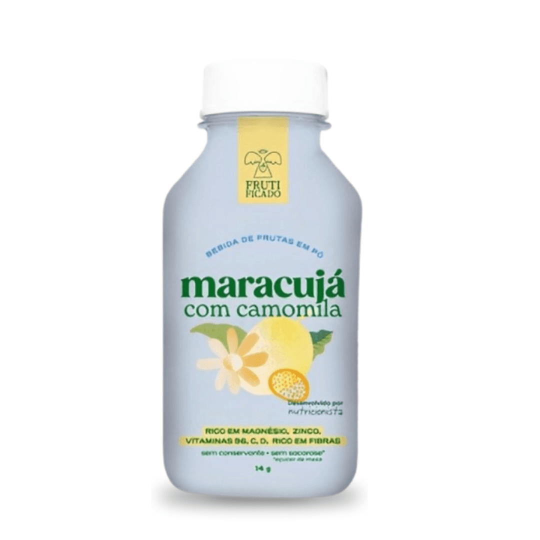 Suco em Pó Maracujá com Camomila 14g - Frutificado
