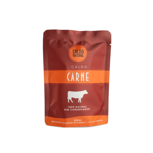 Tempero Caldo Natural de Carne 200g - Caldo Natural