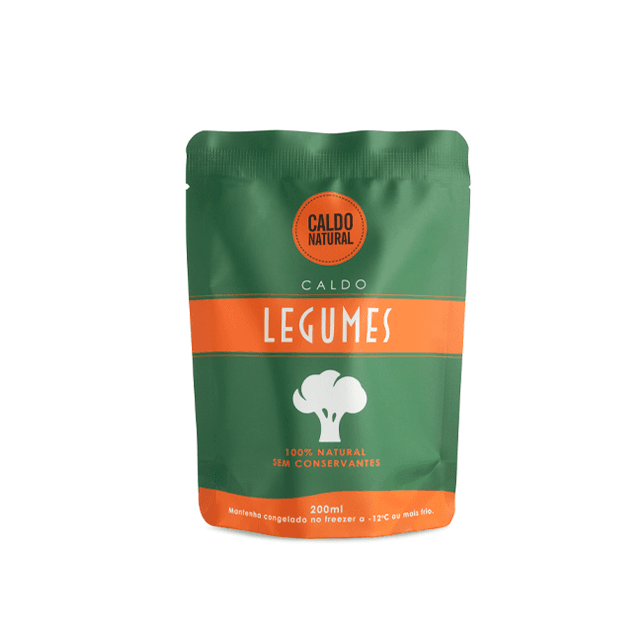 Tempero Caldo Natural de Legumes 200g - Caldo Natural