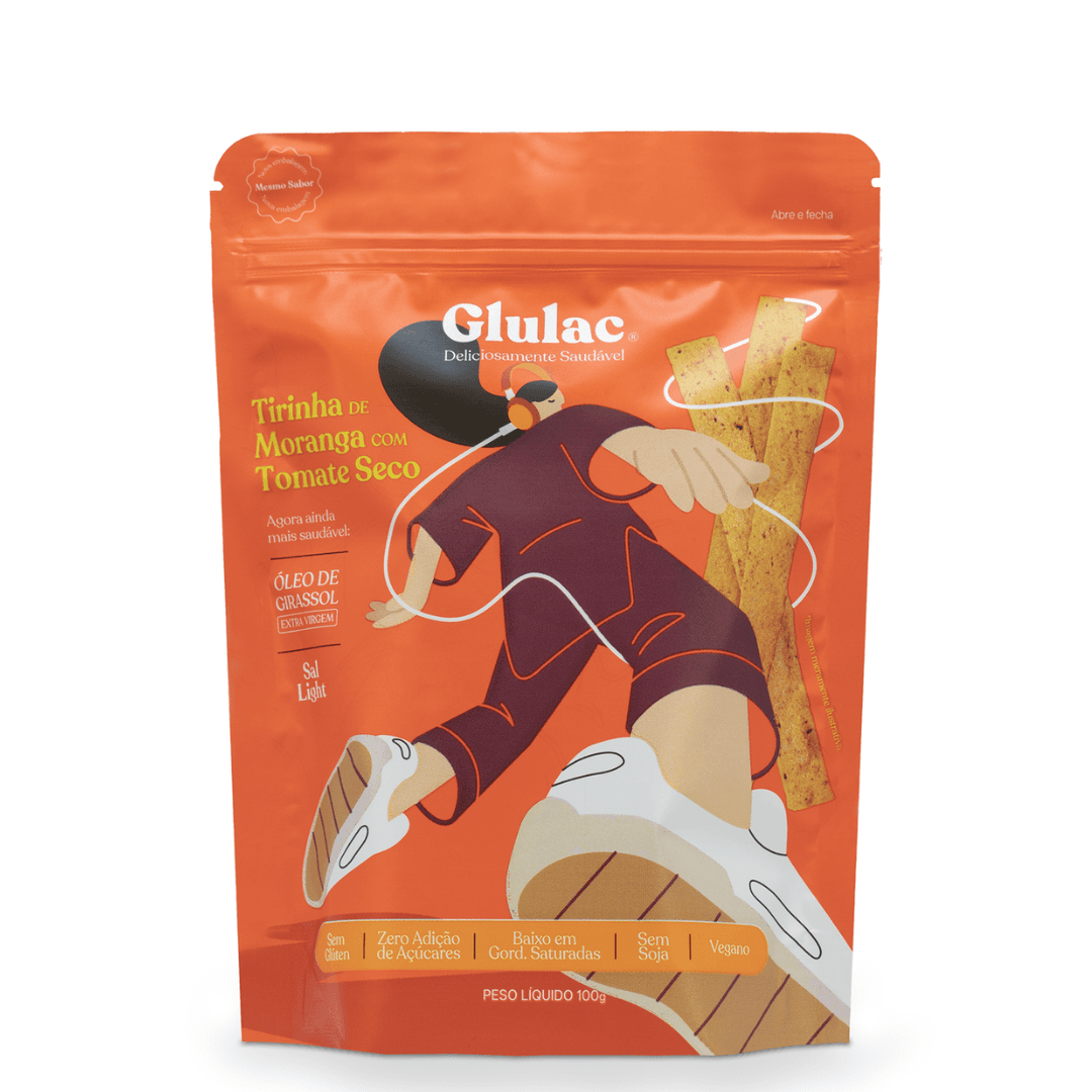 Tirinha de Moranga com Tomate Seco 100g - Glulac