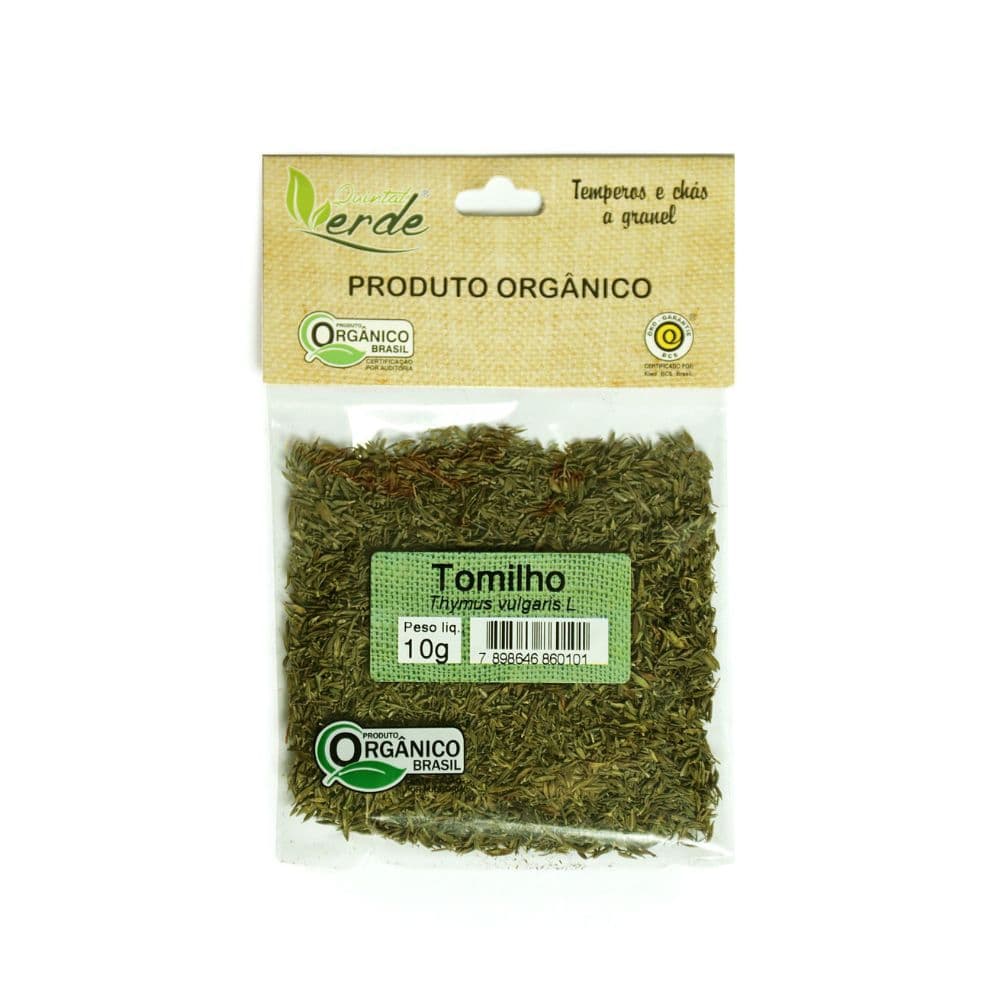 Tomilho Orgânico 10g - Quintal Verde