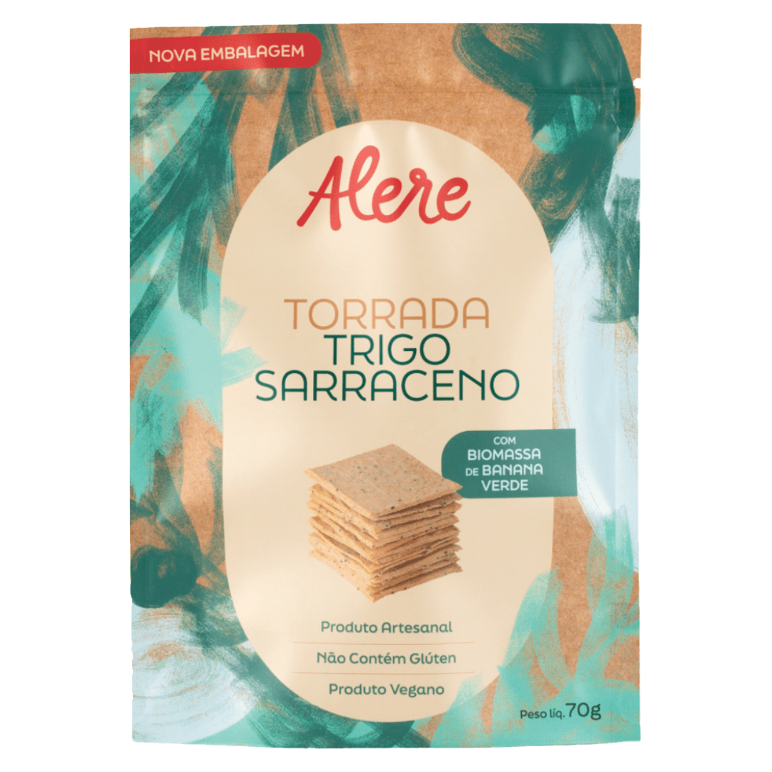 Torrada de Trigo Sarraceno 70g - Alere