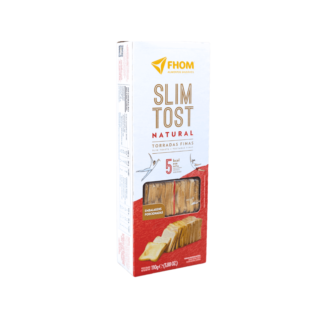 Torrada Slim Tost Natural 110g - Fhom