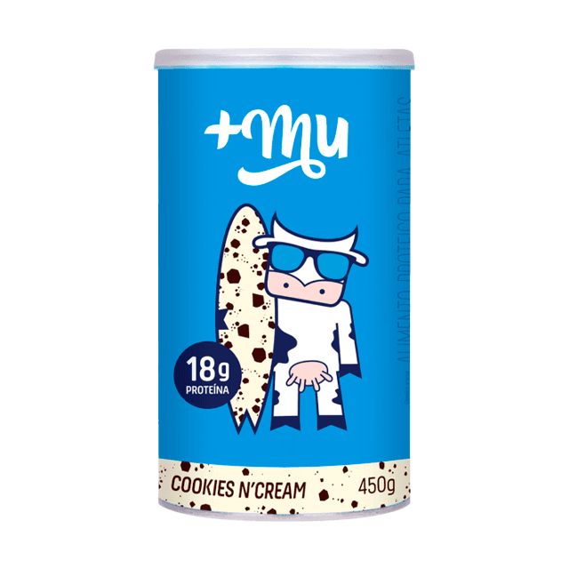 Whey Protein Concentrado Cookies'n Cream 450g - Mais Mu