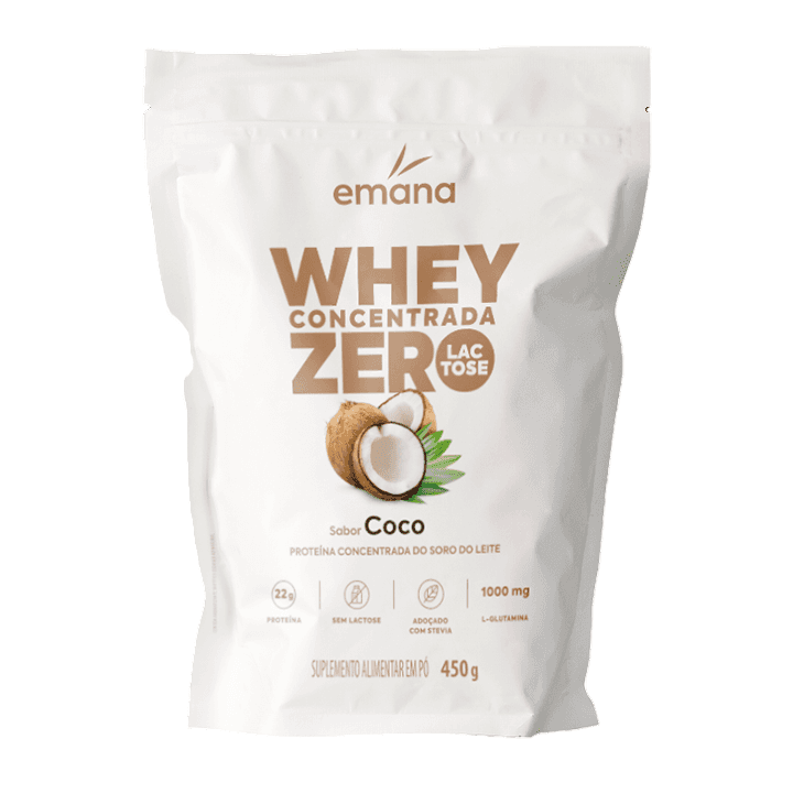 Whey Protein de Coco 450g - Emana