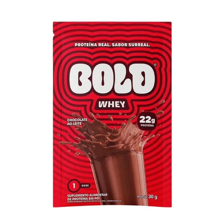 Whey Protein Sachê Chocolate ao Leite 30g - Bold