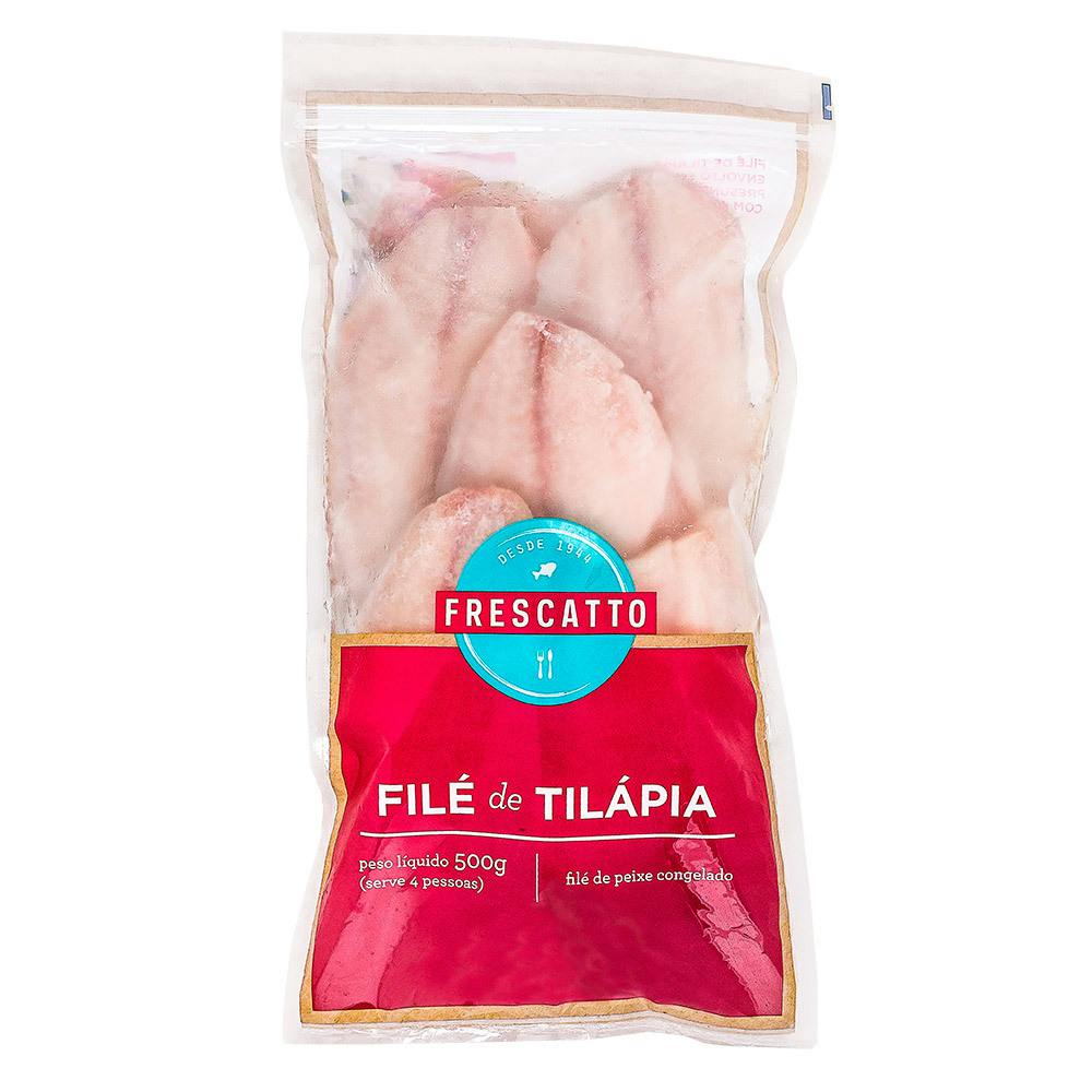 Filé de Tilápia Congelado 500g - Frescatto