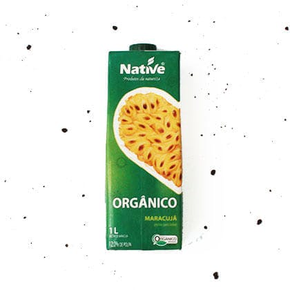Suco Néctar de Maracujá Orgânico 1L - Native
