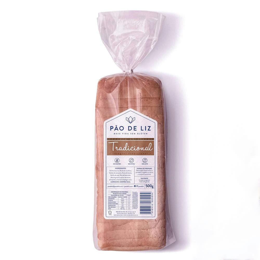 Pão Tradicional com Gergelim Congelado 500g - Pão de Liz