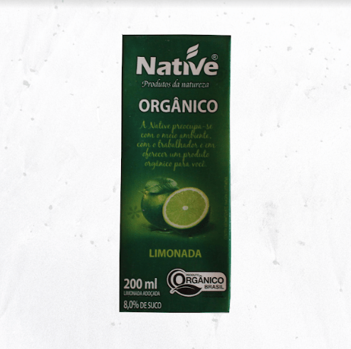 Limonada Orgânica 200ml - Native