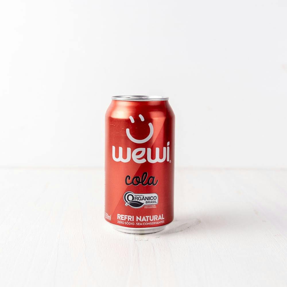Refrigerante Orgânico de Cola 350ml - Wewi