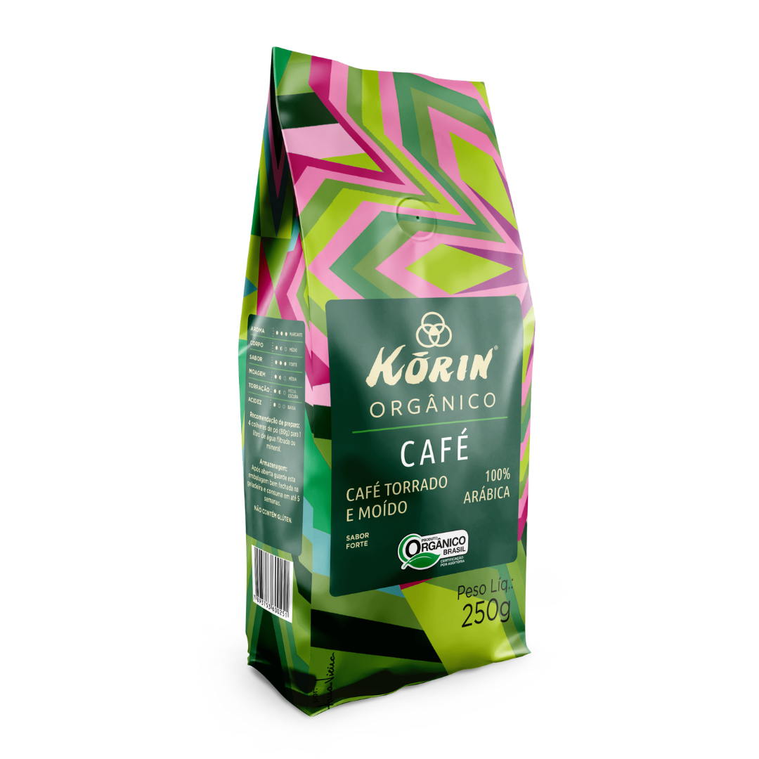 Café Orgânico Moído 250g - Korin