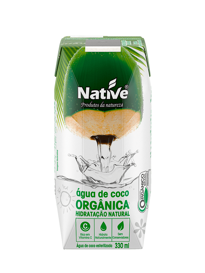 Água de Coco Orgânica 330ml - Native