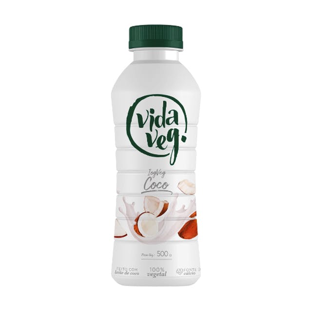 Iogurte Vegano de Coco 500g - VidaVeg